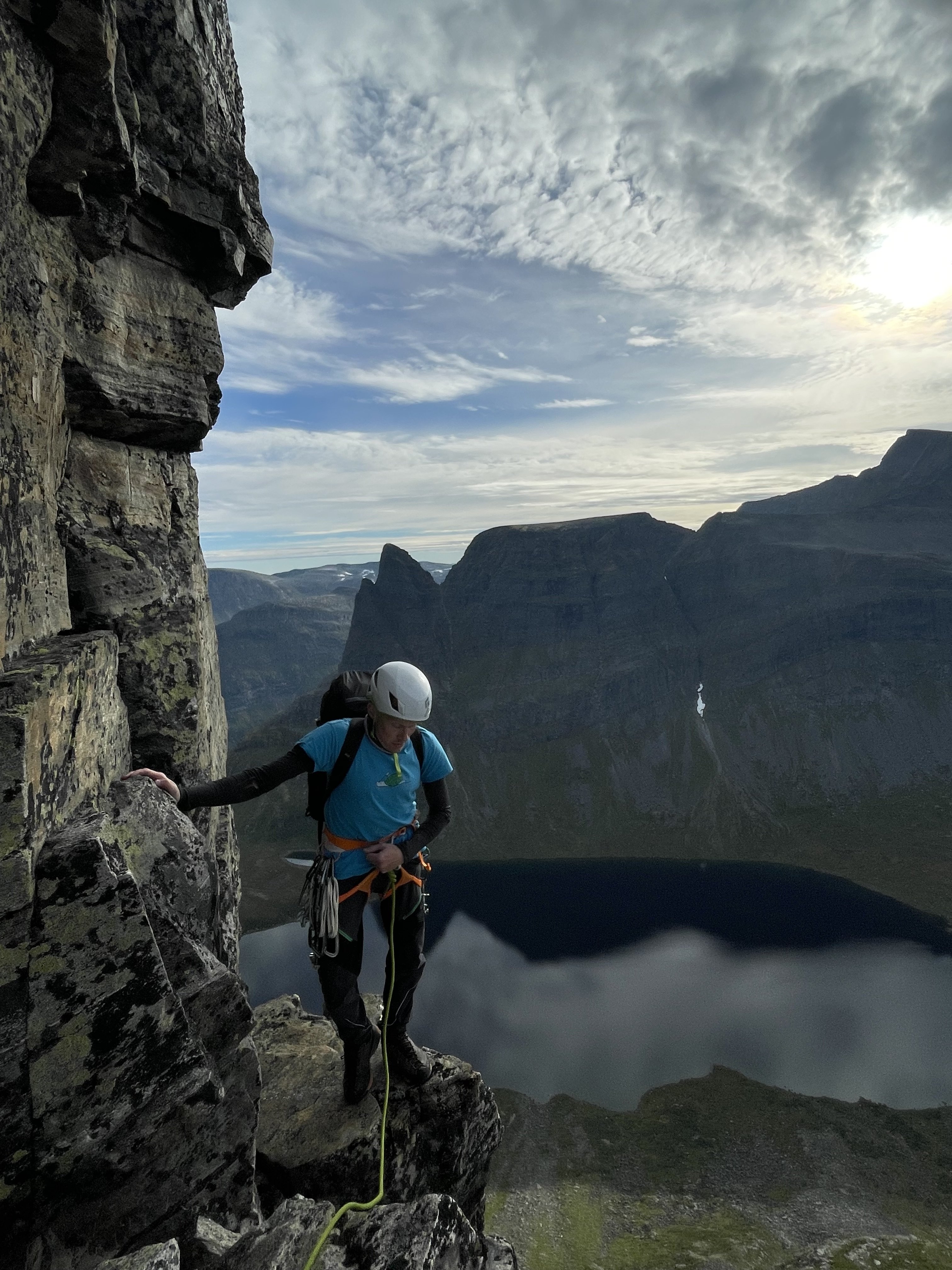 Utsikt over fjellandskap